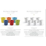 thumbnail of Bialetti Espressotassen-Set, Porzellan, 90 ml, multicolor,  6-tlg.