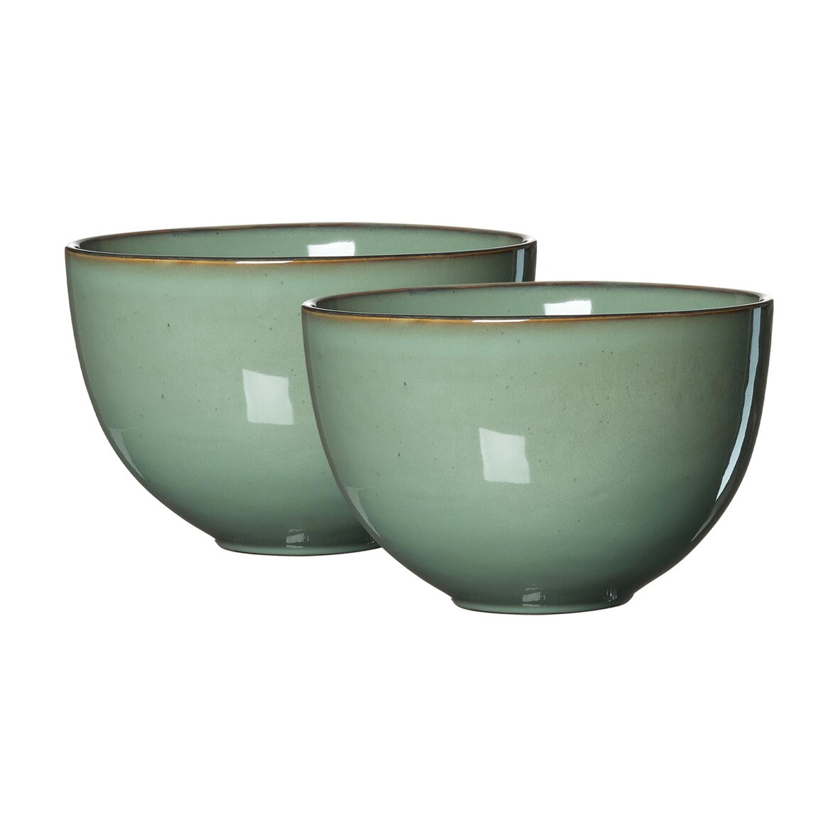 Ritzenhoff & Breker Alicante Servierschale ø 20 cm 2er Set - Grün