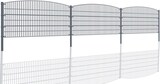 thumbnail of Gartenzaun Mattenzaun Doppelstabmattenzaun Anthrazit Grau Rund 0,8 m x 40 m