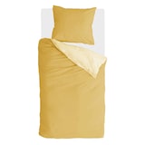 thumbnail of Bettwäsche-Set (135x200cm) Side Way Ocher-Yellow/White