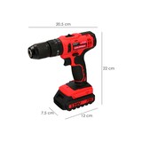 thumbnail of WOLFPACK - Taladro Atornillador 20 V. Con 2 Velocidades y Percutor. Bateria 2 Ah. Par Apriete 35 Nm.