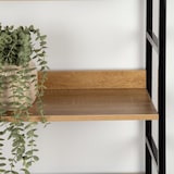 thumbnail of Max Home Prateleira de madeira 4 prateleiras 60x28x126 cm