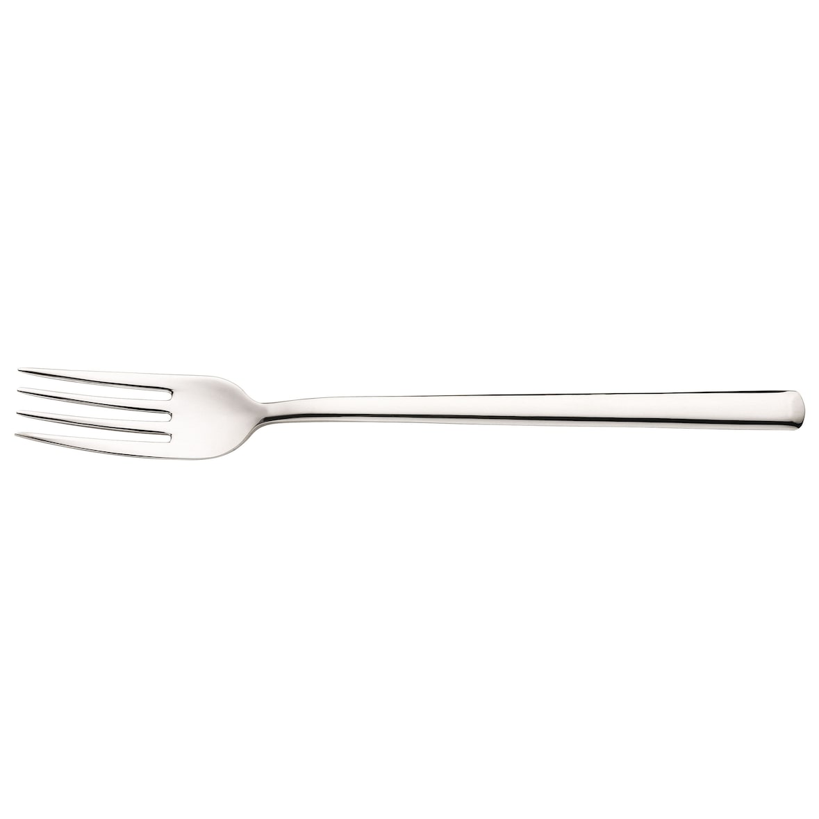 Pintinox Set 12 Forchette Tavola Synthesis, Acciaio Inox 18/10