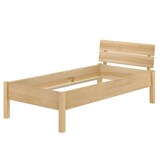 thumbnail of Wohngesundes Naturholzbett Bettgestell Esche metallfrei 100x200 V-60.90-10KoR