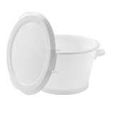 thumbnail of GILAC Couvercle plat pour conteneur rond HACCP 75 L et baquet 50 L - 75 L - Blanc G616421