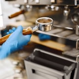 thumbnail of Tremonha em aço inoxidável com gaveta para borras de café e barra de picamarro (354x573) AG-14