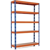 thumbnail of Etagère rack 2x4 pl bois / métal 40x240xH192,4 cm 200 kg/plateau