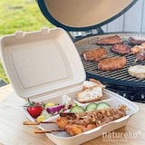 thumbnail of Natureko Suikerriet menubox 3-vaks 22,9x20,5x7,8cm IP4