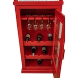 thumbnail of Cantinetta Portabottiglie in stile cabina telefonica inglese in legno