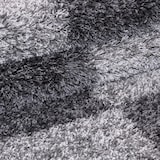thumbnail of Teppich Waschbar Shaggy Kariert Kuschelig Strapazierfähig Schlafzimmer Esszimmer Grau 200x290 cm OEKO-TEX – WATZMANN von Kadima Design