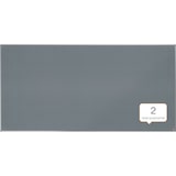 thumbnail of Filz-Notiztafel Essence Aluminiumrahmen 2400x1200mm grau
