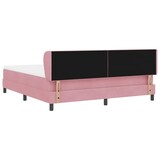 thumbnail of vidaXL Boxspringbett mit Kopfteil Rosa 180 x 200 cm Samt
