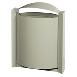 thumbnail of ROSSIGNOL Corbeille murale 40L ARKEA gris ciment