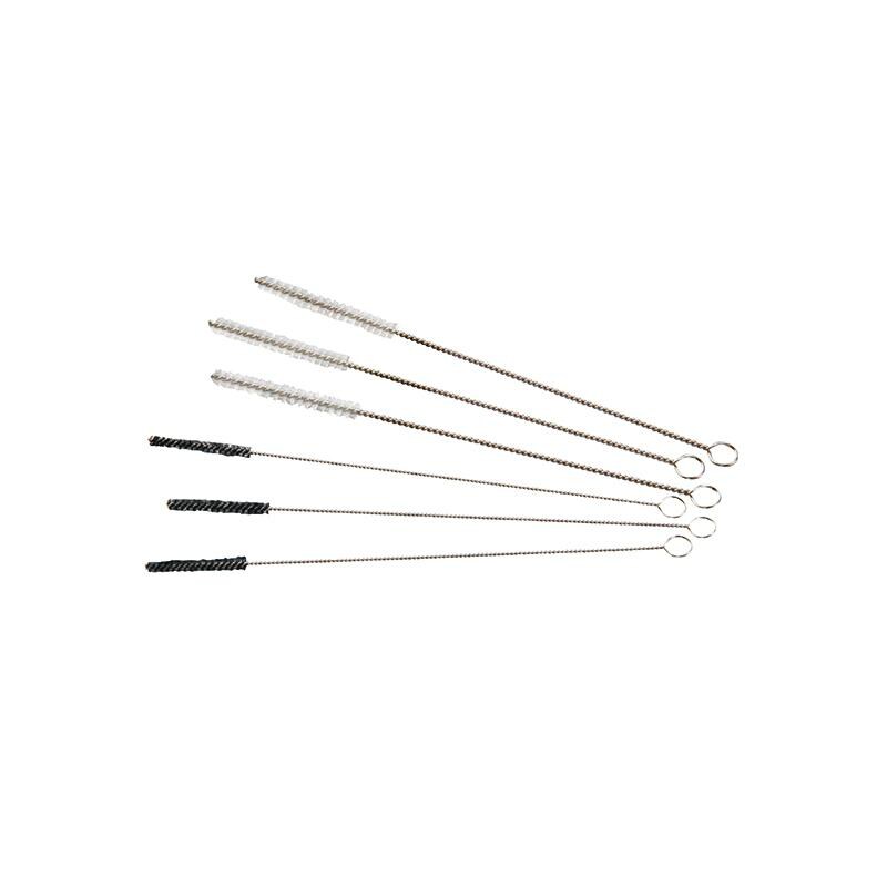 Haug Düsenbürsten-Set mit V2A Edelstahl 6- teilig transparent