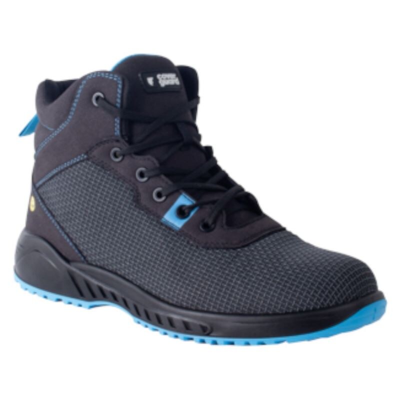 Coverguard - Chaussures de sécurité montantes en mailles résistantes noir et bleu CLAW RESIST HIGH S3 http://carbonn.fr/img/co/1078.jpg Taille 46
