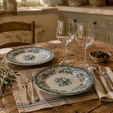 thumbnail of Novastyl - Lot de 36 assiettes faustine en grès vert