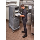 thumbnail of CAMBRO - PCU1000HC4-615 - Chariot isotherme GN avec système mixte moteur chaud plus moteur froid Série Pro Cart Ultra - 55,8x86,3x170,2 cm - Gris