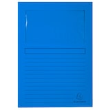 thumbnail of Exacompta 25er Packung Fenstermappen mit Organisationsdruck aus Recycling-Karton 120g Forever, für Format DIN A4