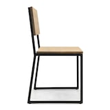 thumbnail of Banco Oxford antivuelco 84x86x44cm color Negro acabado envejecido estilo nórdico industrial Box Furniture