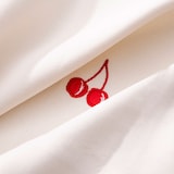 thumbnail of Benetton - Set di 4 tovagliette 45x35 cm 180G/M² in cotone panna e rosso