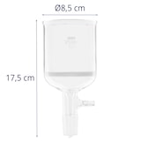 thumbnail of Steinberg Systems Embudo de laboratorio con frita - con membrana - 250 ml - esmerilado normalizado: 24/40
