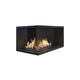 thumbnail of NILLA CORN - Biocamino angolare caminetto a bioetanolo da incasso. Apertura destra / sinistra - Sinistra - Onda 70x47cm angolare / Capienza 15,4L