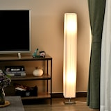 thumbnail of HOMCOM Lampada da Terra Design Moderna Salotto in Tessuto Bianco