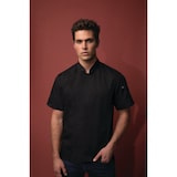 thumbnail of Chef Works® Kochjacke SPRINGFIELD Cool Vent™, Reißverschluss, Schwarz, Größe S