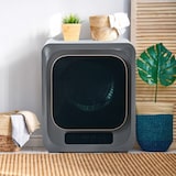 thumbnail of Abgastrockner 3kg bis 4kg 850W mit 6 Programmen, Überhitzungsschutz, Wandmontage und UV-Sterilisationsfunktion – effizient, leise, Grau