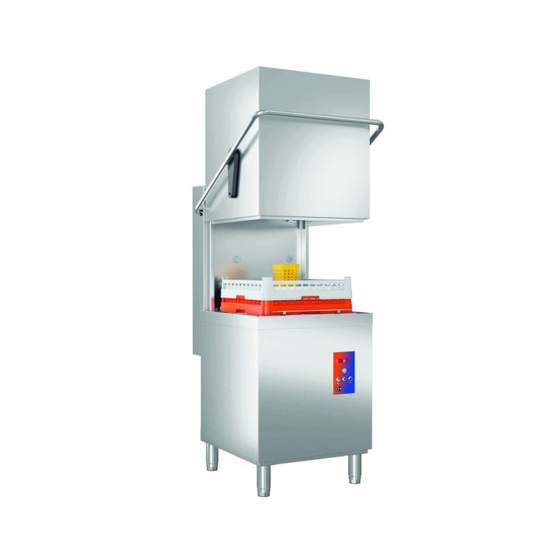 Máquina de Lavar Loiça Industrial Tipo Capota com Cesta de 50x50cm CORDOBA800