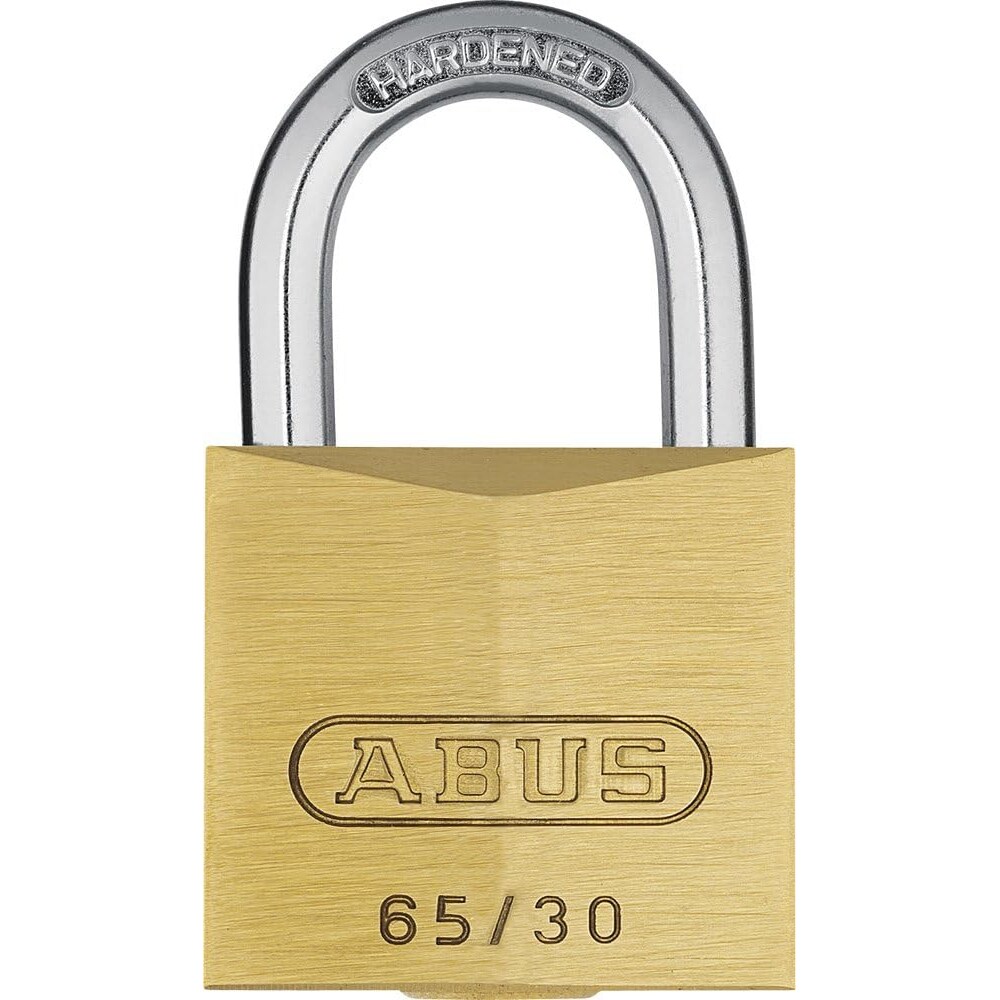 Vorhängeschloss Messing 65/30 - gl.-304 - gleichschließend