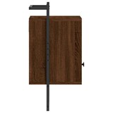 thumbnail of vidaXL Wand-Nachttisch Braun Eiche 40x30x61 cm Holzwerkstoff