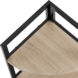 thumbnail of tectake Scaffali ad angolo Castlebar 30 x 30 x 150 cm - Industriale legno chiaro, rovere Sonoma - 404772