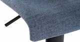 thumbnail of 2er Set Barhocker Branford blau/Stoff