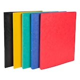 thumbnail of Exacompta - Réf. 54250E - Carton de 20 classeurs souples - 2 anneaux 15 mm - Dos 20 mm - 32 x 25 cm - A4 - assortis