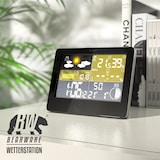 thumbnail of BEARWARE Funkwetterstation mit LCD Farbdisplay inkl. Außensensor & Wettervorhersage-Piktogramm