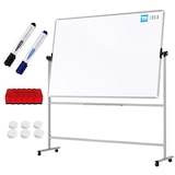 thumbnail of ALLboards Tableau blanc mobile TM Idea magnétique rotatif double face effaçable à sec 180×120 cm – Série FLEX