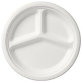 thumbnail of Duni Teller 3-geteilt Ø 26 cm Weiß, 600 Stk/Krt (12 x 50 Stk)