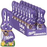 thumbnail of Milka Schmunzelhase Alpenmilch 14 x 90 g (1,26 kg)