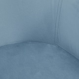 thumbnail of Pack de 2 sillas de comedor sillas de cocina tapizado en terciopelo con respaldo reposabrazos y patas de madera carga 120 kg 54x57x80 cm azul
