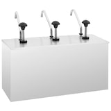 thumbnail of vidaXL Sausdispenser 3x3,5 L roestvrij staal