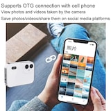 thumbnail of Appareil Photo Numérique 64MP 4K Écran Tactile Batterie Longue Durée Noir YONIS