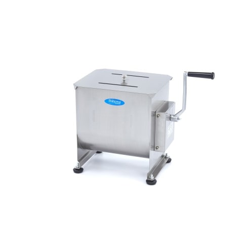 Mélangeur de viande - 20 L - 16 kg viande - axle unique - manuel | Maxima - 09300441