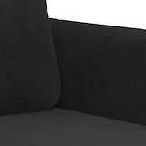 thumbnail of vidaXL 2-Sitzer-Sofa Schwarz 120 cm Samt