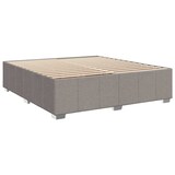 thumbnail of vidaXL Boxspringbett mit Matratze Taupe 180x200 cm Stoff