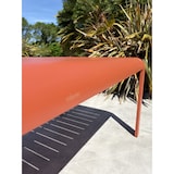 thumbnail of Table de jardin fixe en aluminium coloris terracotta (220X100 cm) - HANOI