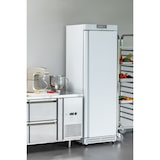 thumbnail of METRO PROFESSIONAL Congélateur GFR6400, acier inoxydable, 59.5x64x188.5cm, 240 L, refroidissement par ventilateur statique, 480 W, serrure, blanc