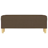 thumbnail of Helloshop26 - Bank/zitbank 100 x 35 x 41 cm bruine stof 02_0010588