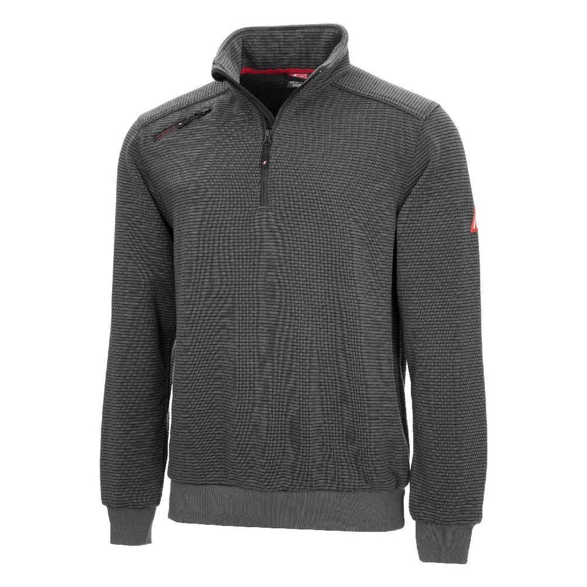 Nitras Motion Tex Plus Pullover | Gr. S | Arbeitspullover | grau