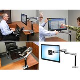 thumbnail of Ergotron LX Sitz-Steh Monitorhalterung als Schreibtischhalter (45-360-026)